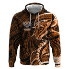 Wests Tigers Hoodie Polynesian Tribal Tattoo Pacific Sport Art