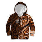 Wests Tigers Kid Hoodie Polynesian Tribal Tattoo Pacific Sport Art
