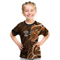 Wests Tigers Kid T Shirt Polynesian Tribal Tattoo Pacific Sport Art