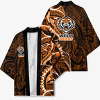 Wests Tigers Kimono Polynesian Tribal Tattoo Pacific Sport Art