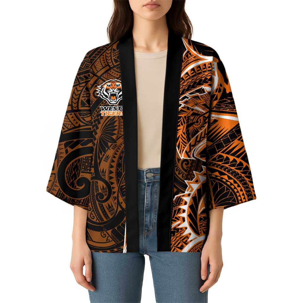 Wests Tigers Kimono Polynesian Tribal Tattoo Pacific Sport Art