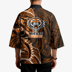 Wests Tigers Kimono Polynesian Tribal Tattoo Pacific Sport Art