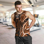 Wests Tigers Men Tank Top Polynesian Tribal Tattoo Pacific Sport Art
