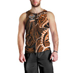 Wests Tigers Men Tank Top Polynesian Tribal Tattoo Pacific Sport Art