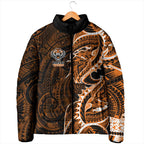 Wests Tigers Padded Jacket Polynesian Tribal Tattoo Pacific Sport Art