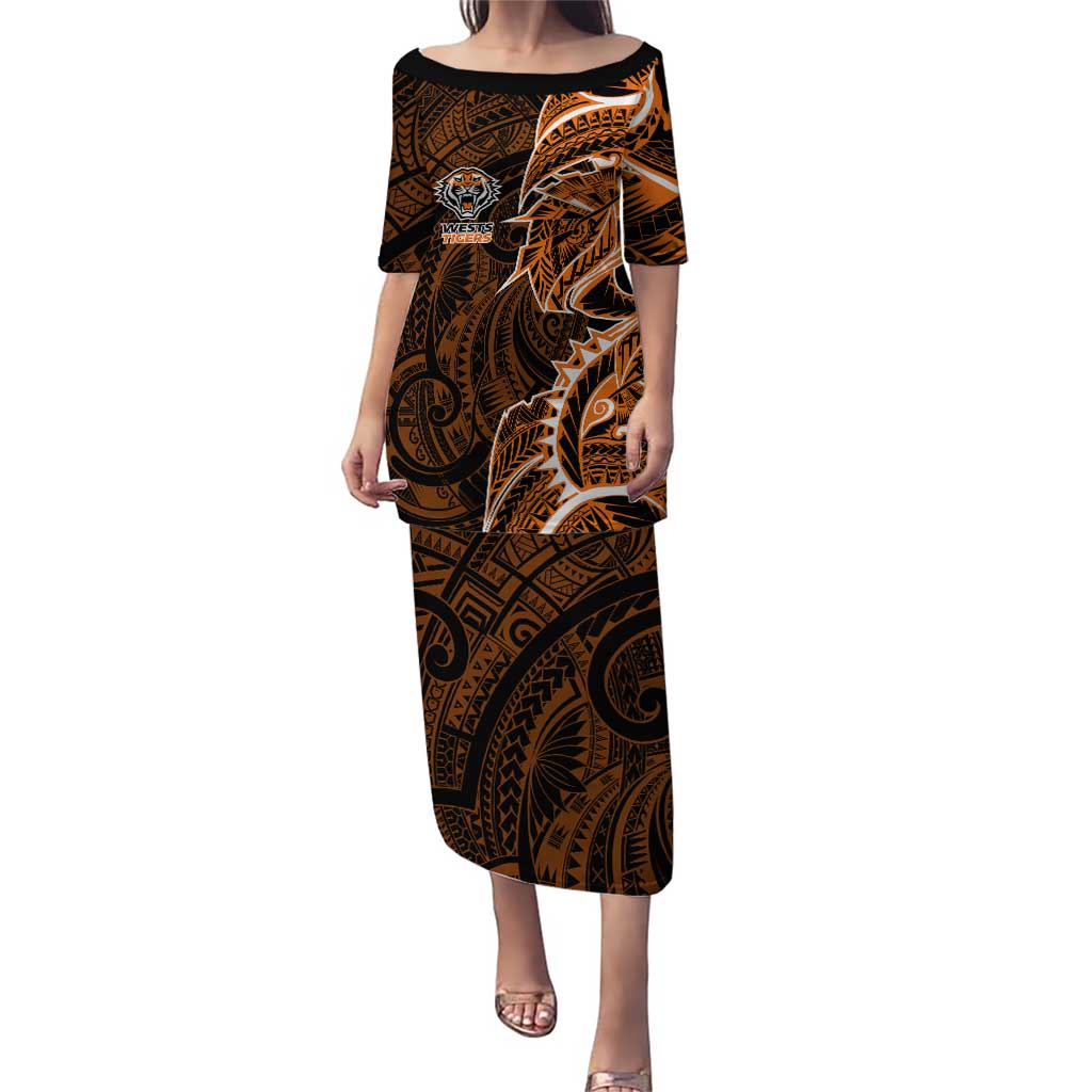 Wests Tigers Puletasi Polynesian Tribal Tattoo Pacific Sport Art