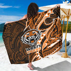Wests Tigers Sarong Polynesian Tribal Tattoo Pacific Sport Art