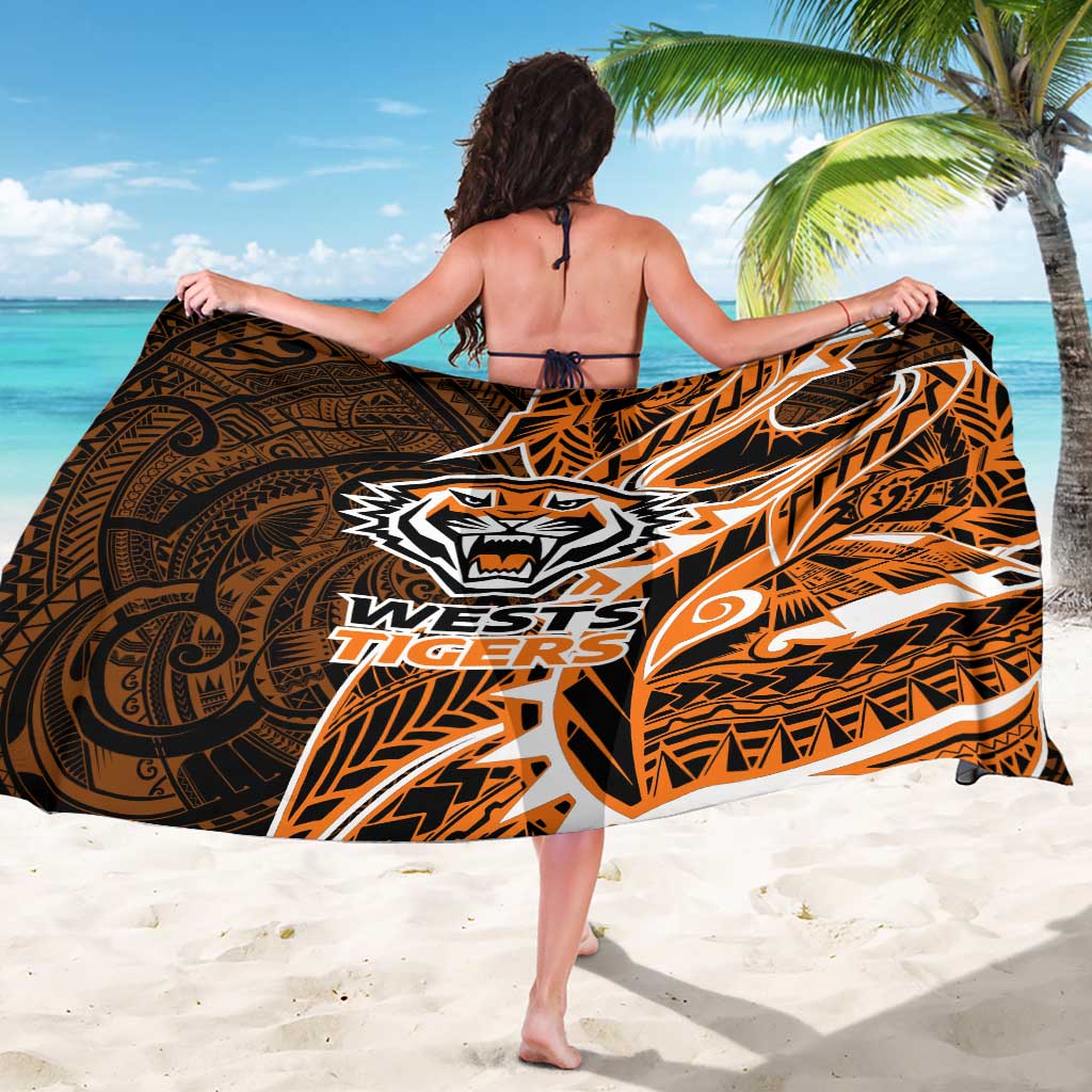 Wests Tigers Sarong Polynesian Tribal Tattoo Pacific Sport Art