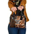 Wests Tigers Shoulder Handbag Polynesian Tribal Tattoo Pacific Sport Art