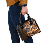 Wests Tigers Shoulder Handbag Polynesian Tribal Tattoo Pacific Sport Art