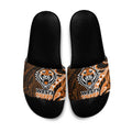 Wests Tigers Slide Sandals Polynesian Tribal Tattoo Pacific Sport Art