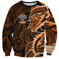 Wests Tigers Sweatshirt Polynesian Tribal Tattoo Pacific Sport Art
