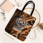 Wests Tigers Tote Bag Polynesian Tribal Tattoo Pacific Sport Art