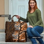 Wests Tigers Travel Bag Polynesian Tribal Tattoo Pacific Sport Art