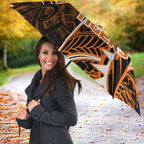 Wests Tigers Umbrella Polynesian Tribal Tattoo Pacific Sport Art