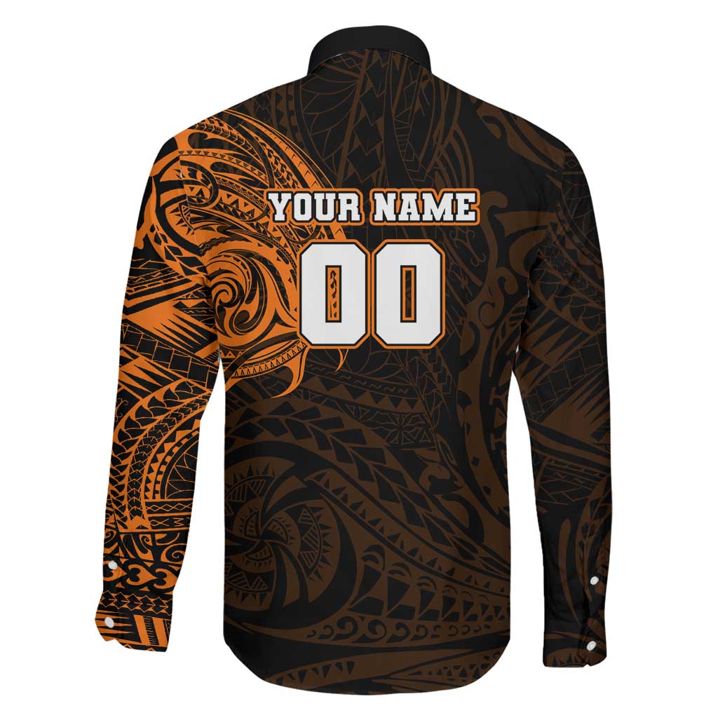 Personalized Wests Tigers Family Matching Mermaid Dress and Hawaiian Shirt Polynesian Tribal Chest and Sleeve Tattoo