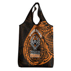 Personalized Wests Tigers Grocery Bag Polynesian Tribal Chest and Sleeve Tattoo