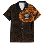 Personalized Wests Tigers Hawaiian Shirt Polynesian Tribal Chest and Sleeve Tattoo