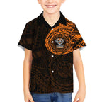 Personalized Wests Tigers Hawaiian Shirt Polynesian Tribal Chest and Sleeve Tattoo