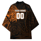 Personalized Wests Tigers Kimono Polynesian Tribal Chest and Sleeve Tattoo