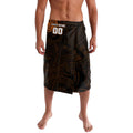 Personalized Wests Tigers Lavalava Polynesian Tribal Chest and Sleeve Tattoo