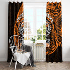 Personalized Wests Tigers Window Curtain Polynesian Tribal Chest and Sleeve Tattoo