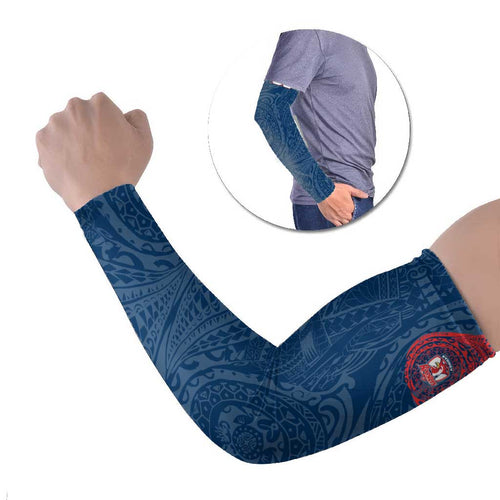 Personalized Sydney Roosters Arm Sleeves Polynesian Tribal Chest and Sleeve Tattoo