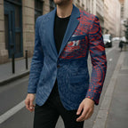 Personalized Sydney Roosters Blazer Polynesian Tribal Chest and Sleeve Tattoo