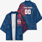 Personalized Sydney Roosters Kimono Polynesian Tribal Chest and Sleeve Tattoo