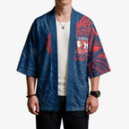Personalized Sydney Roosters Kimono Polynesian Tribal Chest and Sleeve Tattoo