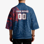 Personalized Sydney Roosters Kimono Polynesian Tribal Chest and Sleeve Tattoo