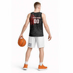 Personalized St George Illawarra Dragons Basketball Jersey Polynesian Tribal Chest and Sleeve Tattoo