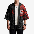 Personalized St George Illawarra Dragons Kimono Polynesian Tribal Chest and Sleeve Tattoo