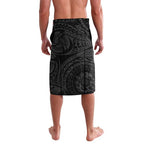 Personalized St George Illawarra Dragons Lavalava Polynesian Tribal Chest and Sleeve Tattoo