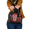 Personalized St George Illawarra Dragons Shoulder Handbag Polynesian Tribal Chest and Sleeve Tattoo
