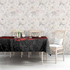 Personalized St George Illawarra Dragons Tablecloth Polynesian Tribal Chest and Sleeve Tattoo