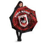 Personalized St George Illawarra Dragons Umbrella Polynesian Tribal Chest and Sleeve Tattoo