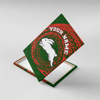 Personalized South Sydney Rabbitohs Canvas Wall Art Polynesian Tribal Chest and Sleeve Tattoo