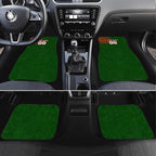 Personalized South Sydney Rabbitohs Car Mats Polynesian Tribal Chest and Sleeve Tattoo