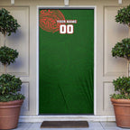 Personalized South Sydney Rabbitohs Door Cover Polynesian Tribal Chest and Sleeve Tattoo