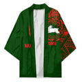 Personalized South Sydney Rabbitohs Kimono Polynesian Tribal Chest and Sleeve Tattoo