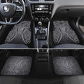 Penrith Panthers Rugby Car Mats Polynesian Tribal Panther Warrior Black Grey Pattern