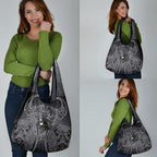 Penrith Panthers Rugby Grocery Bag Polynesian Tribal Panther Warrior Black Grey Pattern
