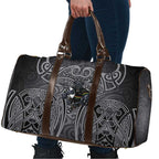 Penrith Panthers Rugby Travel Bag Polynesian Tribal Panther Warrior Black Grey Pattern