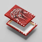 St George Illawarra Dragons Rugby Canvas Wall Art Polynesian Tribal Dragon Warrior Red Pattern