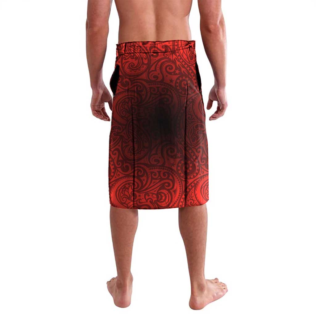 St George Illawarra Dragons Rugby Lavalava Polynesian Tribal Dragon Warrior Red Pattern