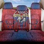 Sydney Roosters Rugby Back Car Seat Cover Polynesian Tribal Rooster Warrior Red Blue Pattern