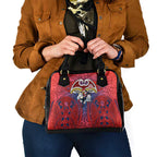 Sydney Roosters Rugby Shoulder Handbag Polynesian Tribal Rooster Warrior Red Blue Pattern