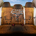 Wests Tigers Rugby Back Car Seat Cover Polynesian Tribal Tiger Warrior Orange Black Pattern