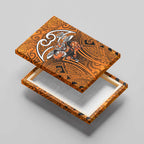Wests Tigers Rugby Canvas Wall Art Polynesian Tribal Tiger Warrior Orange Black Pattern